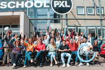 Hogeschool PXL verrast roeiteam op originele wijze met bureaustoelrace