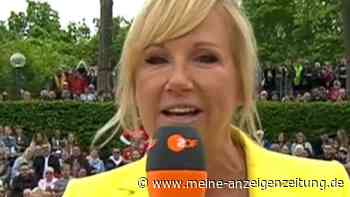 „Botox-Unfall“: „ZDF-Fernsehgarten“-Zuschauer diskutieren über Andrea Kiewels Gesicht