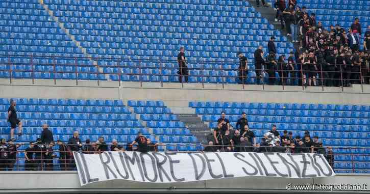 Protesta dei tifosi, la Curva Sud si svuota durante Milan-Genoa: che cosa è successo. Pioli: “Avranno le loro motivazioni”
