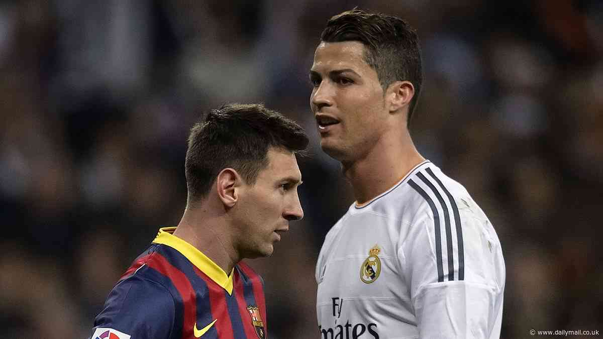 Cristiano Ronaldo and Lionel Messi are playing on until their late 30s because they 'can't stand each other', claims Jamie Carragher - and insists fans won't see another rivalry like it again