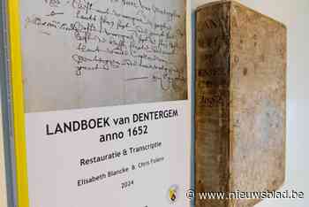 Archivaris en vrijwilliger restaureren landboek uit 1652: “Een huzarenstukje van vier jaar”
