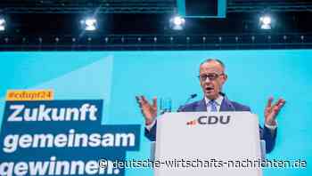 Friedrich Merz zum Parteitagsauftakt in Berlin: Die CDU ist wieder da