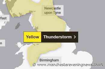 Met Office issues yellow weather warning as thunderstorms set to hit the UK