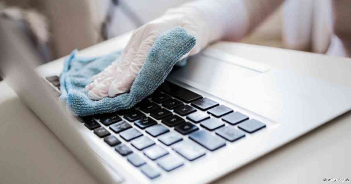 Why not clean your laptop this bank hol – because it’s probably disgusting