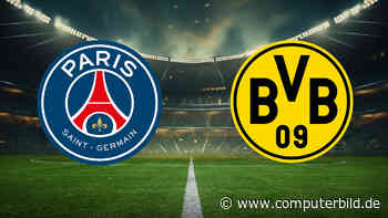 Champions League: Paris gegen Borussia Dortmund live schauen