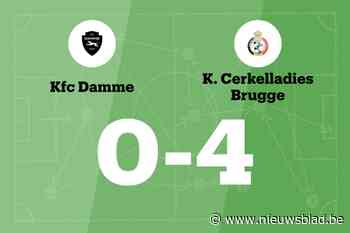 Cerkelladies Brugge boekt overtuigende zege op FC Damme