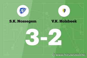 SK Nossegem wint thuis van VK Holsbeek