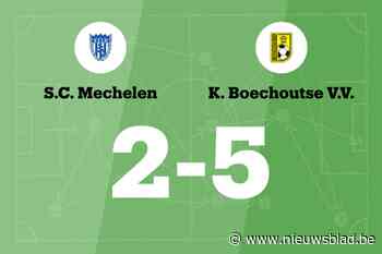 Dahman Haimoud maakt twee goals voor Boechoutse VV in wedstrijd tegen SC Mechelen