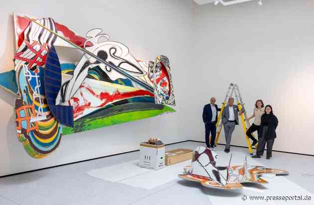 Blick hinter die Kulissen: mre wird drei Reliefs von Frank Stella aus der Moby Dick Werkreihe zeigen