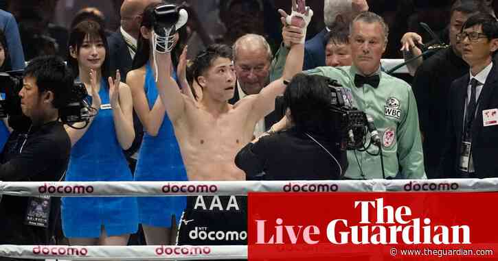 Naoya Inoue knocks out Luis Nery to retain undisputed junior featherweight championship – live