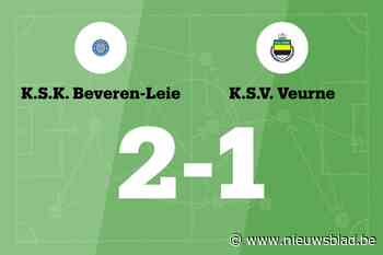 Alessandro Dujardin en Simon Vandenabeele pakken winst voor SK Beveren-Leie tegen SV Veurne