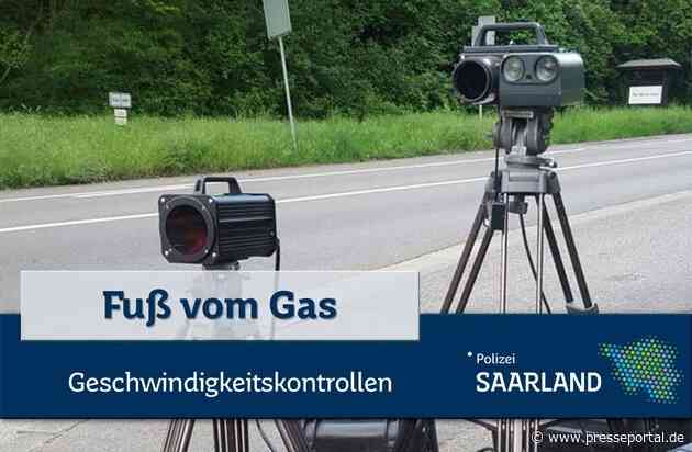 POL-SL: Geschwindigkeitskontrollen im Saarland / Ankündigung der Kontrollörtlichkeiten und -zeiten für die 20. KW 2024