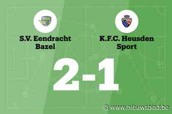Sterke tweede helft genoeg voor Eendracht Bazel tegen KFC Heusden Sport