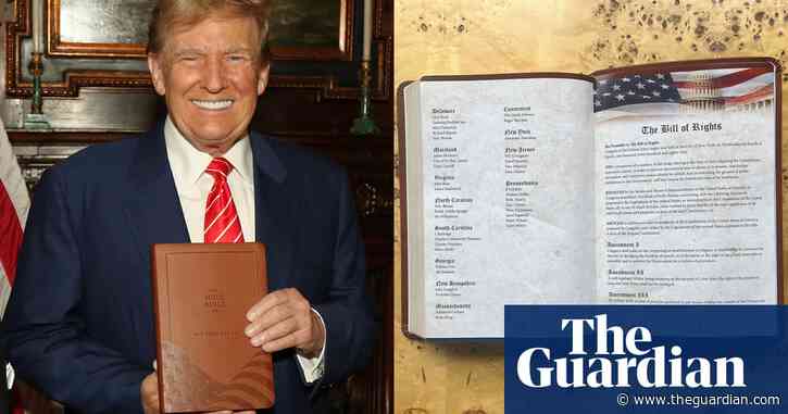 I bought Trump’s Bible – a blasphemous, sticky nightmare