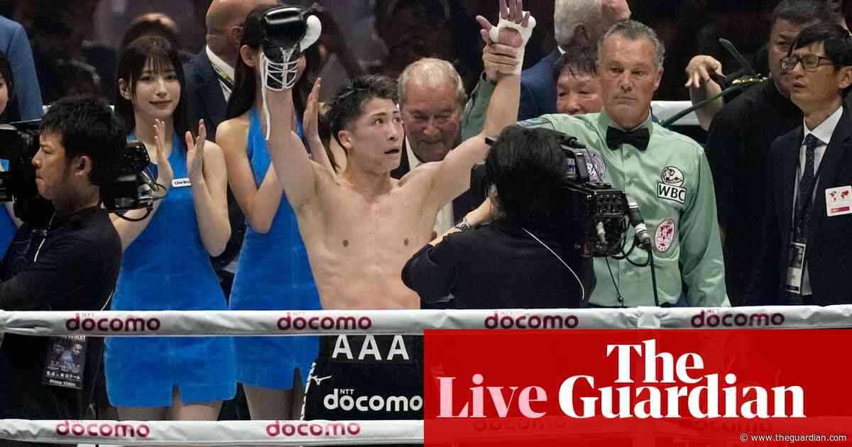 Naoya Inoue knocks out Luis Nery to retain undisputed junior featherweight championship – as it happened