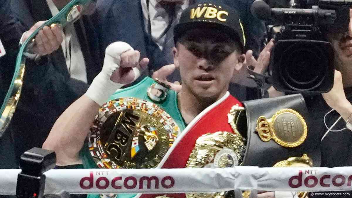 Inoue survives first knockdown to blow Nery away