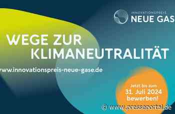 Wege zur Klimaneutralität: Bewerbungsphase für den Innovationspreis Neue Gase gestartet