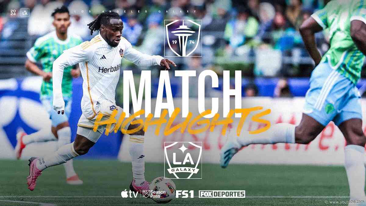 HIGHLIGHTS: LA Galaxy at Seattle Sounders FC | 5.5.24