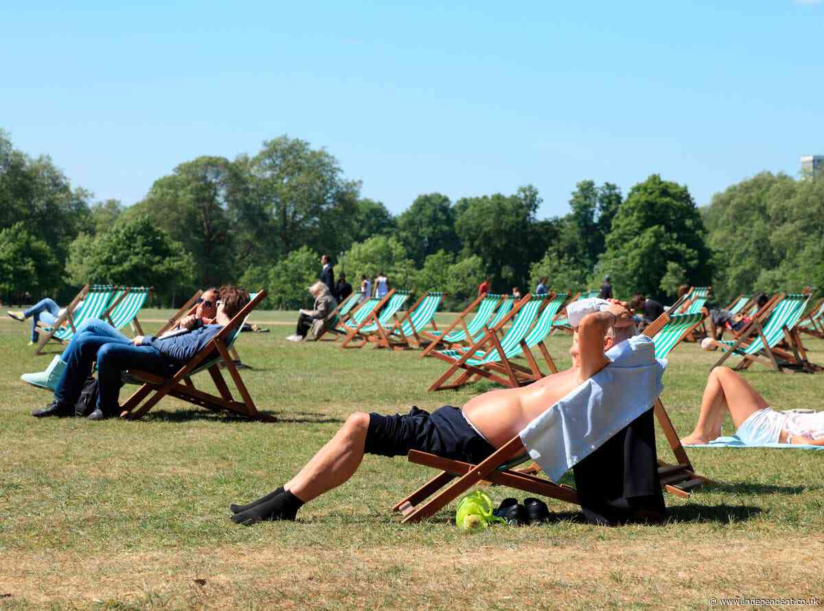 When it will get warmer in the UK? Met Office forecasts 25C highs after bank holiday washout