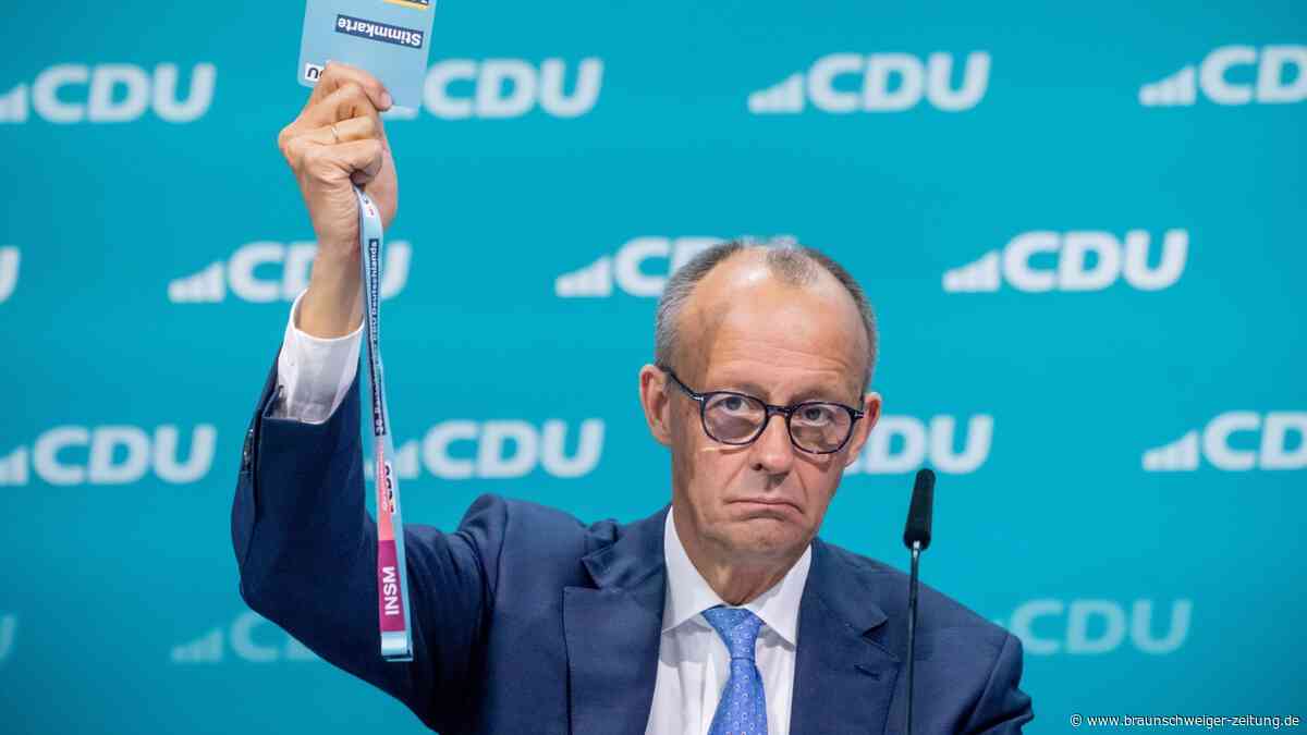 Parteitag: CDU-Vorsitzender Friedrich Merz im Amt bestätigt