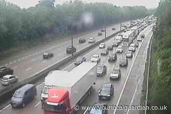 M25 Wisley Surrey crash: Heavy traffic and long delays