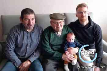 Emiel, Jonas, Louis en Leonardus vormen vier generaties bij familie Janssens Sint-Truiden