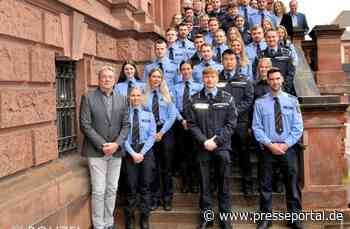 POL-PPWP: Polizei-Zuwachs für die Westpfalz