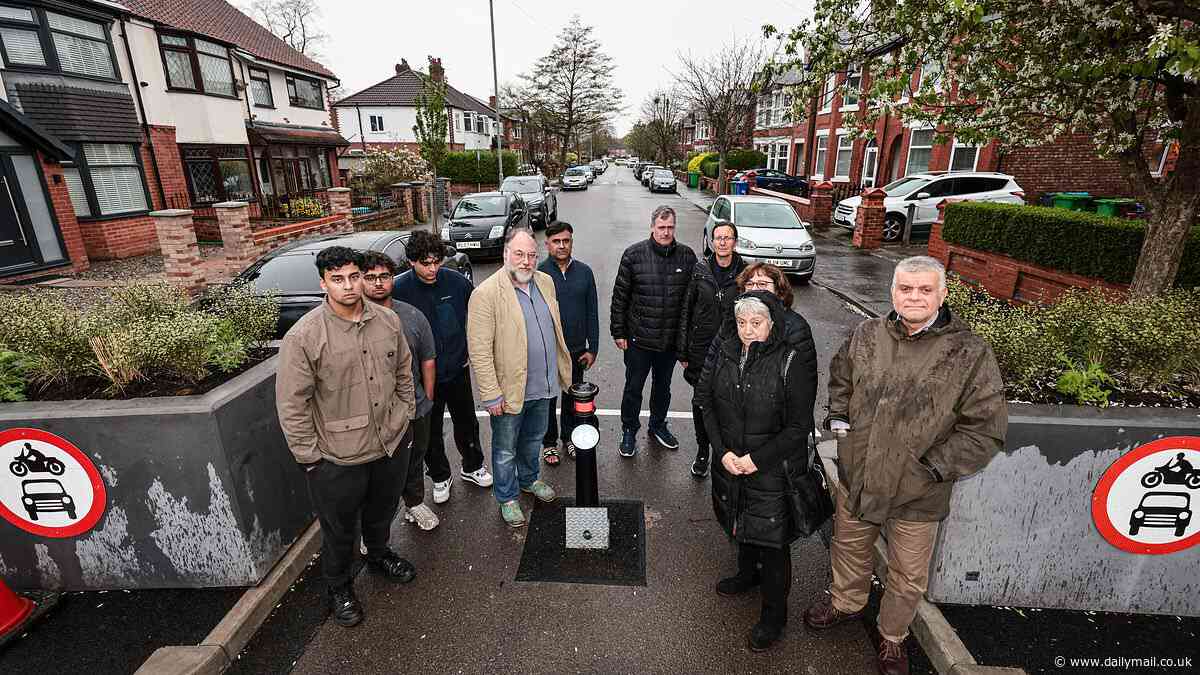 Neighbours launch fight to remove road block planters amid claims LTN has made traffic WORSE - as the controversial scheme continues to divide the community three years on