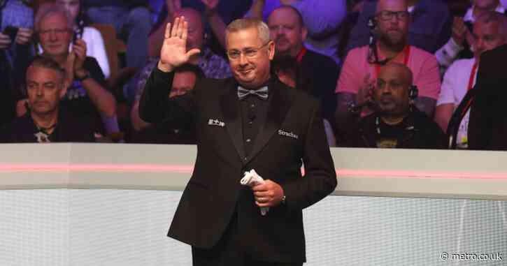 Paul Collier’s emotional refereeing retirement in World Snooker Championship final