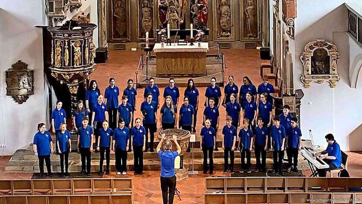 Christophorus-Kinderchor Altensteig: Gemeinsamer Gesang überwindet Grenzen