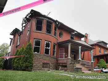 Fire ravages stately house on Victoria Avenue in Windsor