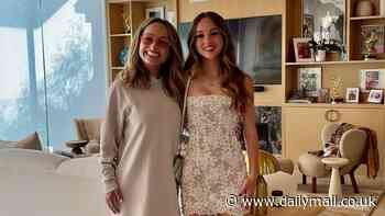 Giada De Laurentiis, 53, beams as she sends her look-alike daughter Jade, 16, 'off to prom'