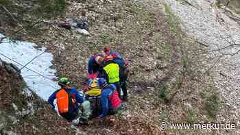 Einsätze für die Bergwacht: Zwei gebrochene Sprunggelenke und ein Kollaps