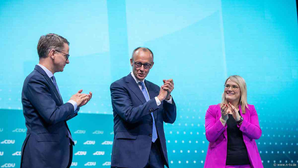 Rückendeckung für Parteichef: CDU liefert Merz, was er braucht