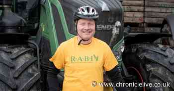Cycling farmer to start 1,000 mile charity ride from Northumberland County Show