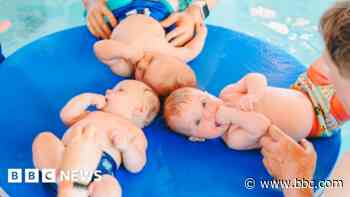 Babies splash their way to raising £700,000