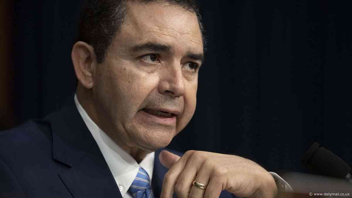 Trump defends Democrat Texas congressman accused of accepting $600,000 in bribes: Republican claims FBI was ordered to 'take out' Henry Cuellar because he was tough on border