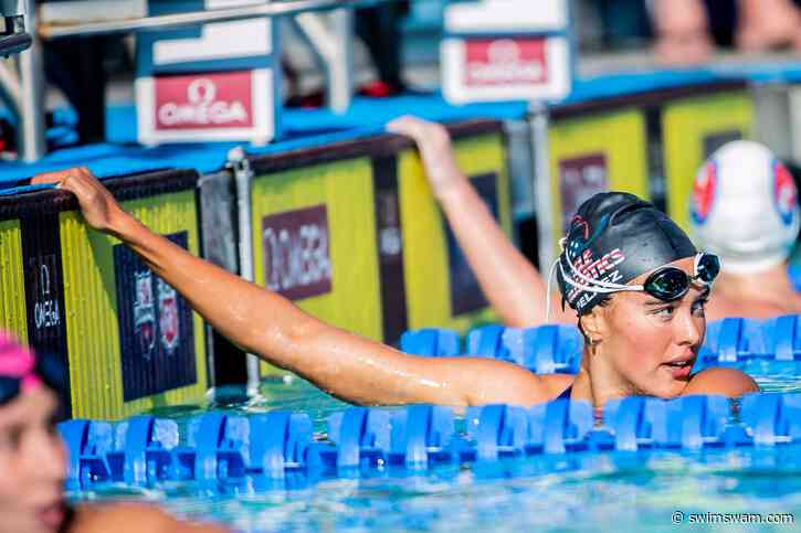 Erika Pelaez Posts 100 Free Personal Best With 54.56 To Close Fort Lauderdale 18&U Spring Cup