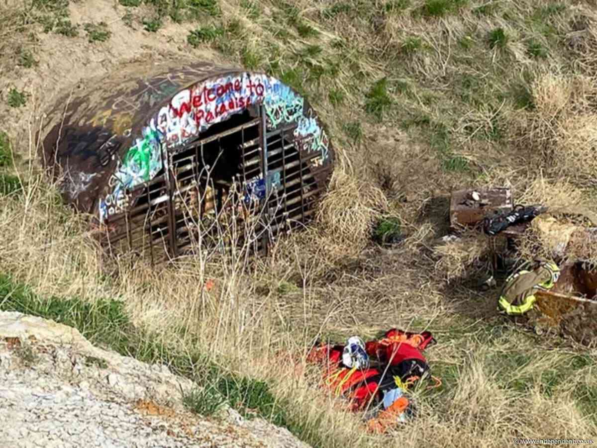 Teens rescued from abandoned missile silo then one arrested