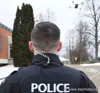 North Bay police conducting drone training