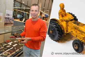 Archeologen halen speelgoedautootjes uit jaren 70 uit afvalput in Turnhout: “Mochten we de eigenaar vinden, dan is ons verhaal compleet”