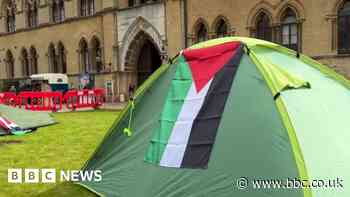 Oxbridge students set up Gaza protest camps