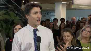 Trudeau takes questions on campus protests, Jamesville redevelopment during Hamilton stop