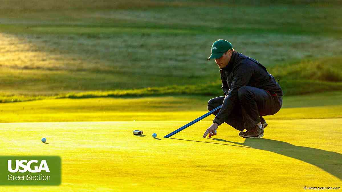 How To Measure Green Speed With a USGA Stimpmeter