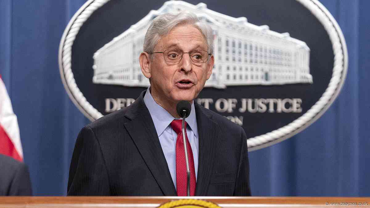 Attorney General Merrick Garland will be held in CONTEMPT of Congress for refusing to hand over audio recordings of Biden's special counsel interview where Robert Hur concluded he's an 'elderly man' with a 'poor memory'