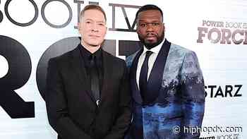 50 Cent Presented With Entrepreneur Award By ‘Power’ Star Joseph Sikora