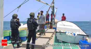 Coast Guard detains Iran boat, rescues 6 Indian crew