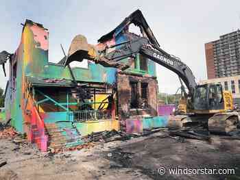 Goodbye, Rainbow House — fire-ruined Windsor property becomes vacant lot