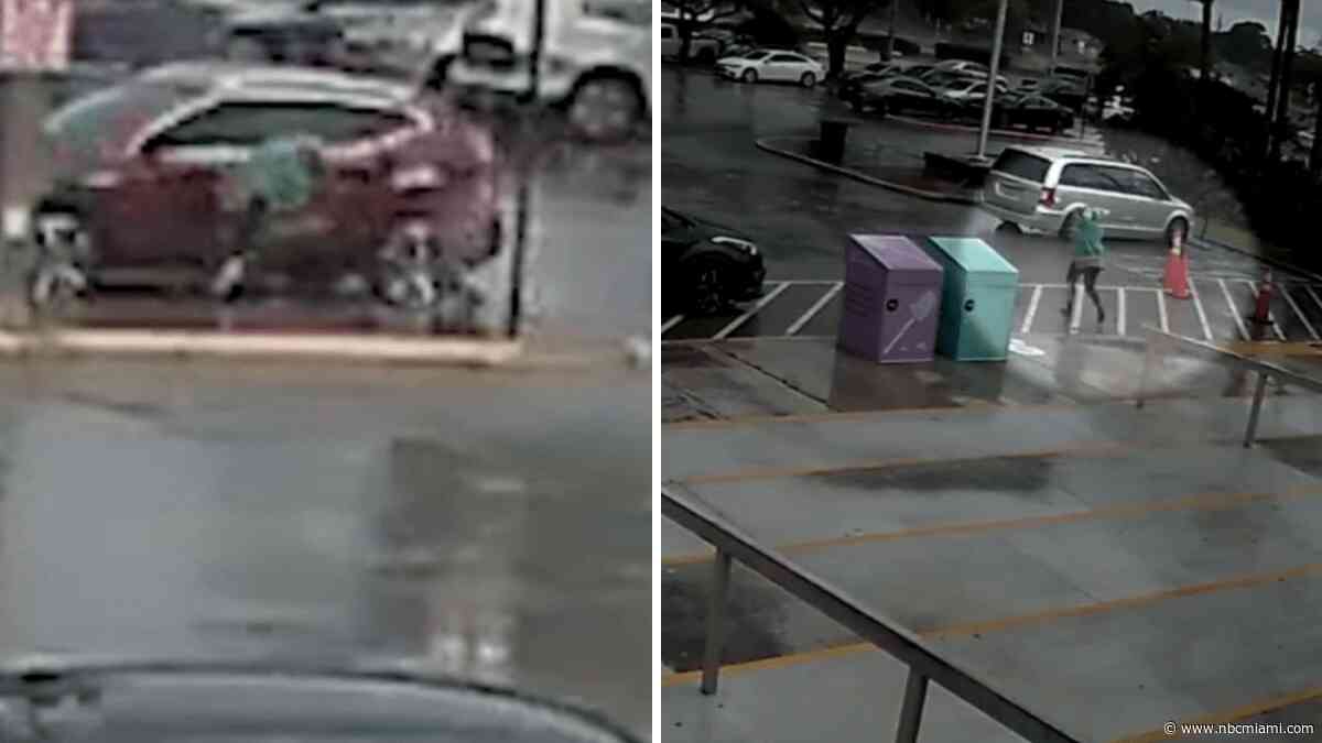 Videos show shooter chasing and gunning down woman outside Miami Gardens library