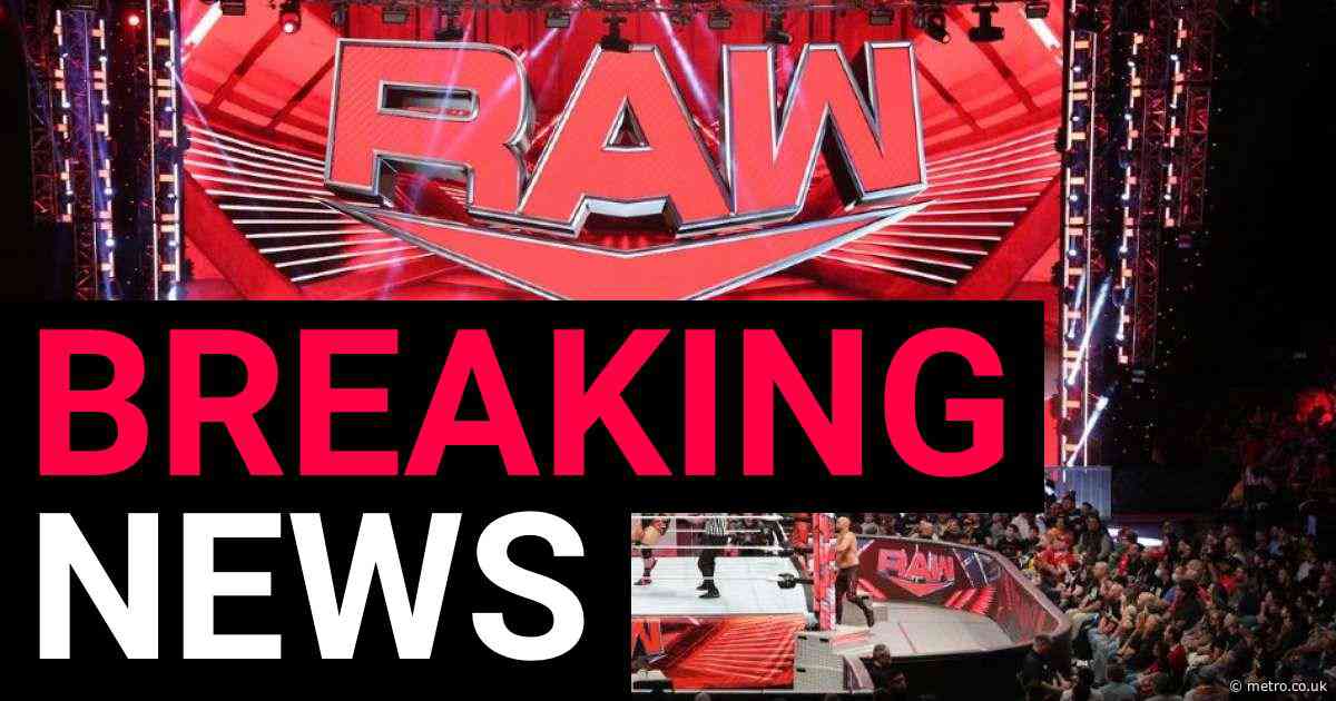 Top WWE Raw superstar removed from show 2 hours before major match